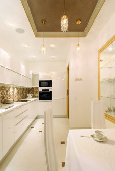 Фото кухни квартиры в современном стиле