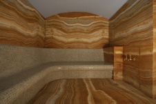 Фото банного комплекса в гостевом деревянном доме