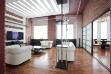 Фото интерьера гостиной квартиры для холостяка