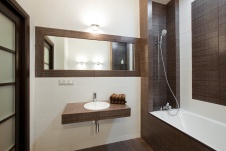 Фото интерьера санузла квартиры для холостяка