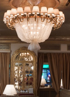 Фото интерьера зала итальянского ресторана