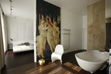 Фото интерьера санузла квартиры в стиле минимализм