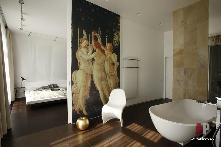 Фото интерьера санузла квартиры в стиле минимализм