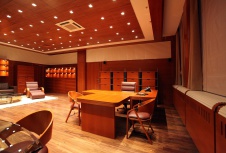 Фото интерьера кабинета офиса в современном стиле