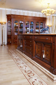 Фото интерьера гостиной квартиры в классическом стиле