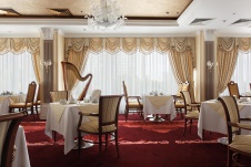 Фото интерьера ресторана отеля