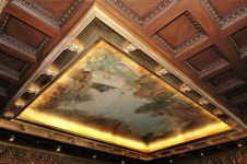 Фото интерьера кабинета квартиры в имперском стиле