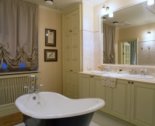 Фото интерьера санузла квартиры в неоклассике