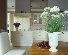 Фото интерьера кухни квартиры в стиле фьюжн