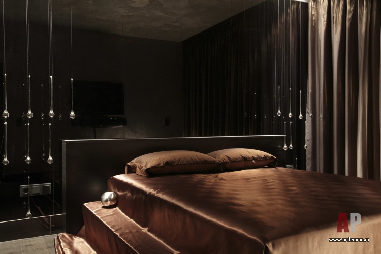 Фото интерьера спальни в стиле минимализм