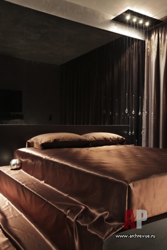 Фото интерьера спальни в стиле минимализм