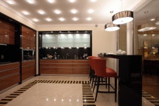 Фото интерьера кухни квартиры в стиле ар-деко