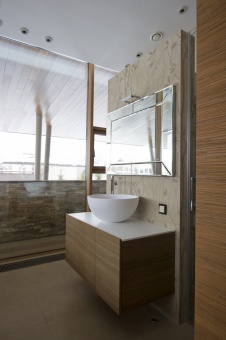 Фото интерьера санузла дома в современном стиле