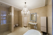 Фото интерьера санузла дома в современном стиле