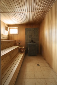 Фото интерьера сауны бани в неоклассике