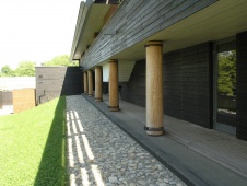 Фото фасада дома в стиле минимализм