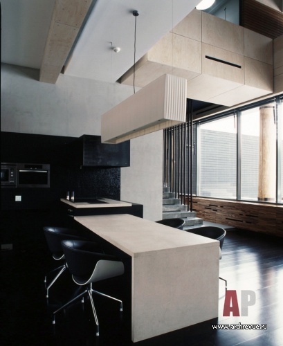 Фото интерьера столовой дома в стиле минимализм Фото интерьера кухни дома в стиле минимализм