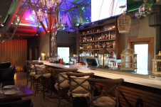 Фото интерьера бара ресторана в стиле фьюжн