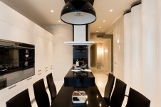 Фото интерьера столовой квартиры в современном стиле