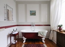 Фото интерьера санузла таунхауса в неоклассике