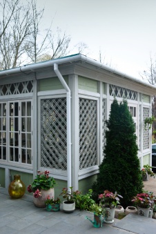 Фото веранды ресторана в стиле фьюжн