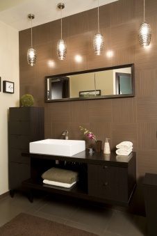 Фото интерьера санузла квартиры в современном стиле