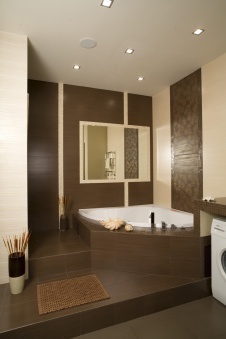 Фото интерьера санузла квартиры в современном стиле