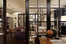 Фото интерьера кабинета квартиры в стиле фьюжн