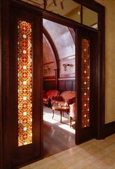 Фото интерьера зоны отдыха отеля в современном стиле