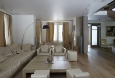 Фото интерьера гостиной дома в эко стиле