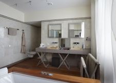 Фото интерьера санузла дома в эко стиле