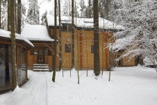 Фото фасада дома в эко стиле