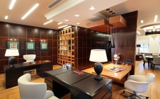 Фото интерьера кабинета офиса в стиле ар-деко