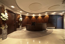 Фото интерьера ресепшен офиса в стиле ар-деко