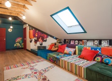 Фото интерьера зоны отдыха дома в стиле фьюжн