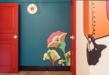 Фото интерьера зоны отдыха дома в стиле фьюжн