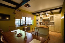 Фото интерьера столовой дома в современном стиле