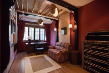 Фото интерьера кабинета дома в современном стиле
