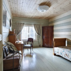 Фото интерьера детской небольшого дома в стиле неоклассика