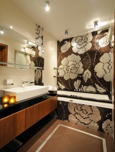 Фото интерьера санузел квартиры в современном стиле