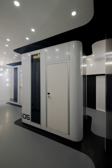 Фото интерьера холла отеля в современном стиле