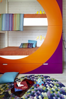 Фото интерьера детской квартиры в стиле фьюжн