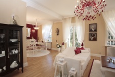 Фото интерьера гостиной квартиры в неоклассике