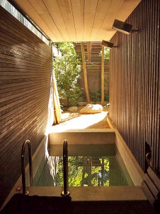 Фото интерьера спа-зоны бани в стиле минимализм