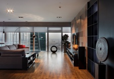 Фото интерьера гостиной квартиры в современном стиле