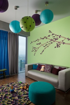 Фото интерьера детской квартиры в современном стиле