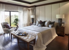 Фото интерьера спальни дома в современном стиле