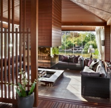 Фото интерьера зоны отдыха дома в современном стиле