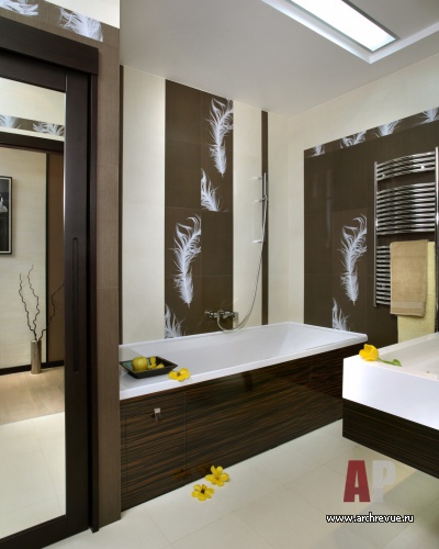 Фото интерьера санузла квартиры в стиле минимализм