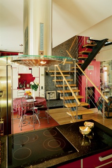 Фото интерьера столовой квартиры в современном стиле